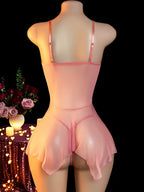 Bianca - Conjunto de lencería de encaje elegante y romántico