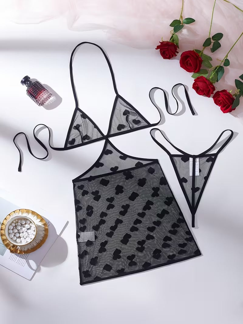 Daniela - Conjunto de ropa de dormir sensual para mujer