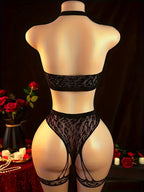 Luciana - Conjunto de lencería delicada para mujer