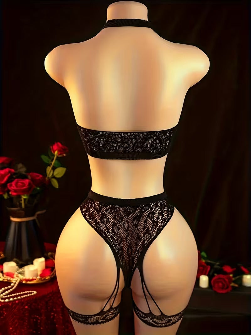 Luciana - Conjunto de lencería delicada para mujer