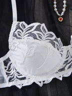Diana - Conjunto blanco bordado de 2 piezas | Piel Canela | Imagen 2