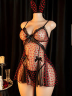 Greta - Set negro de 3 piezas con vestido y diadema | Piel Canela | Imagen 5