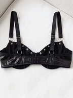Zoe - Conjunto negro estilo punk de 2 piezas | Piel Canela | Imagen 4